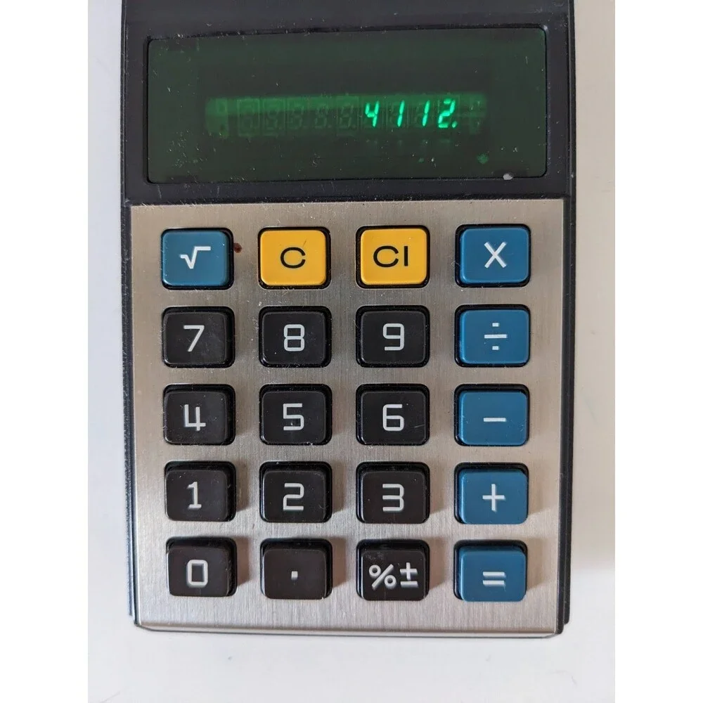 Vintage Canon Palmtronic LD-81 Calculator 482296 - Tested Working!